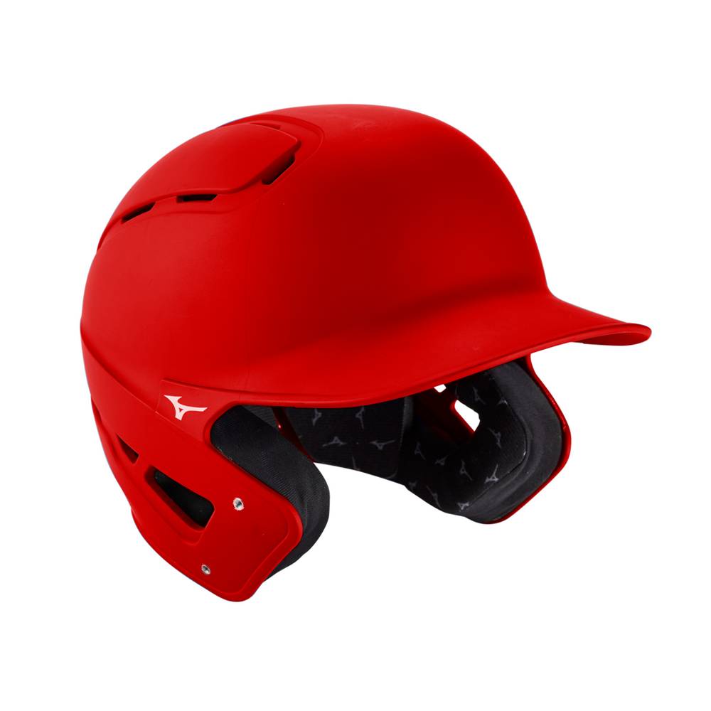 Mens Mizuno B6 Fitted Baseball Batting Helmet Red Philippines (TIYMLV473)